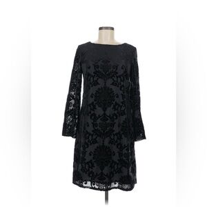 Jessica Howard Black Floral Lace Dress